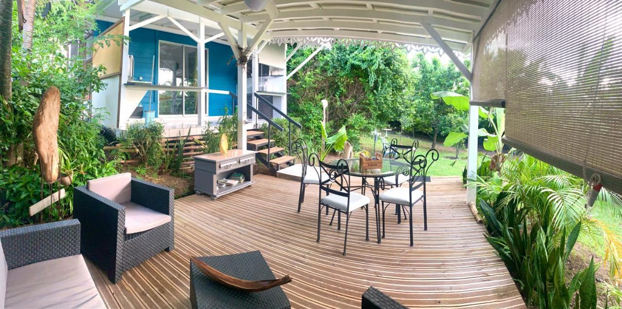 Lodge Pamplemousse Avec Piscine Privative , Dans Parc Calme A 500 M Plage Ле-Карбе Екстер'єр фото